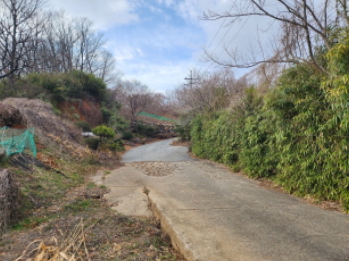 양산시 명곡동 432-6,432-10,432-11,432-12 현황:도로,죽전,임야