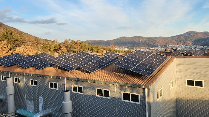 태양광설비 전경