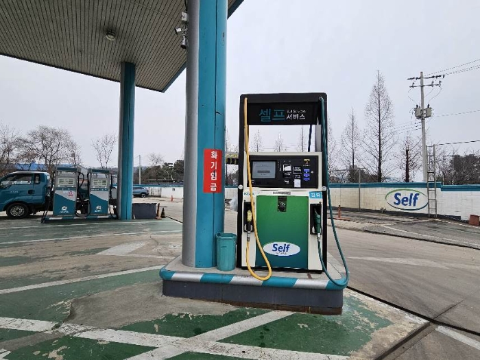 제시 기계기구 목록 주유기(도로 기준 우측)