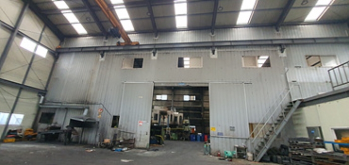 제시 건물 내부 전경