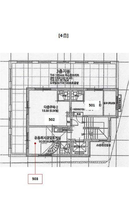 건 물 개 황 도(4층)