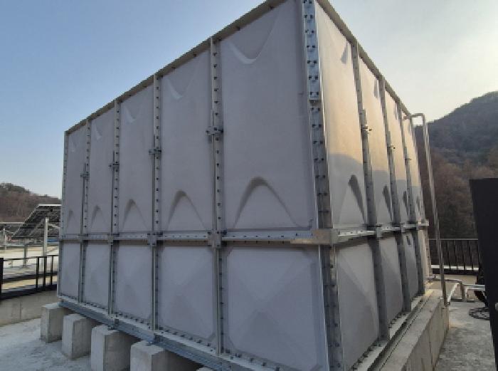 목록6. 건물(2동) 옥상 물탱크 전경