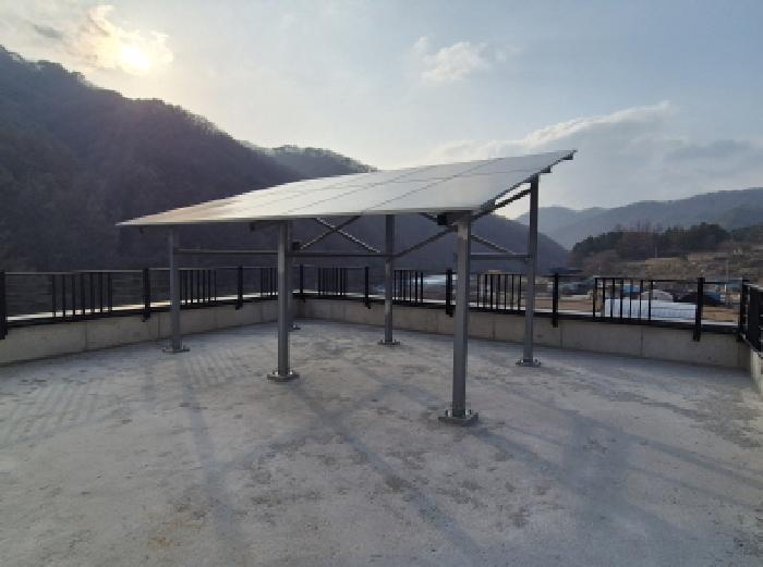 목록6. 건물(2동) 옥상 태양광설비 전경