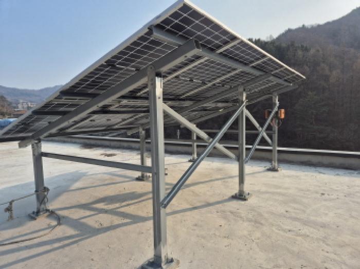 목록5. 건물(1동) 옥상 태양광설비 전경