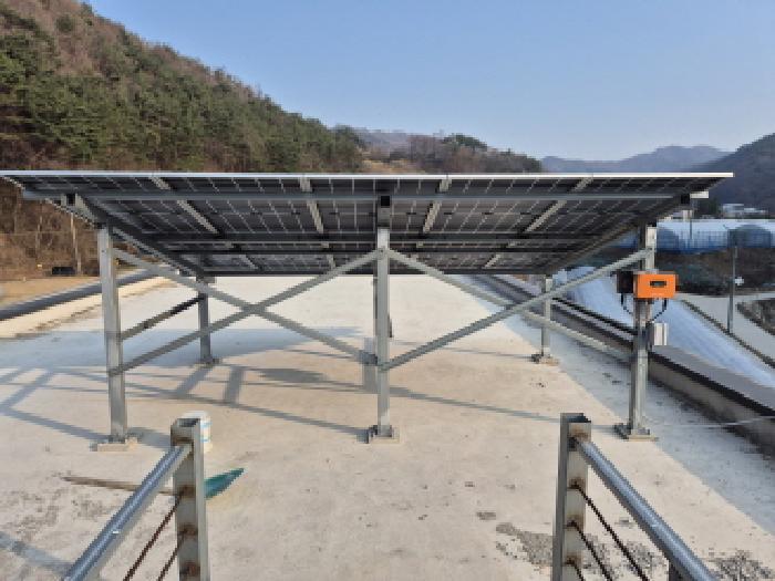 목록4. 건물 (1동)옥상 태양광설비 전경