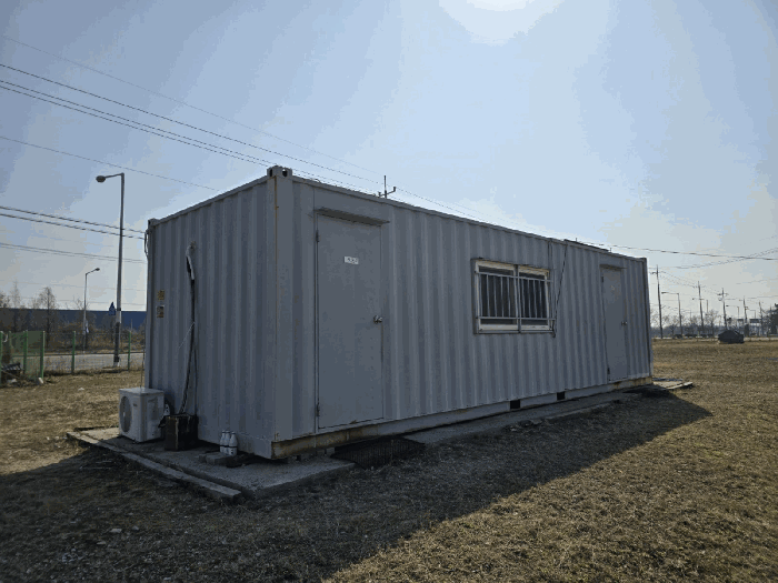 제시외 컨테이너(평가외) 전경