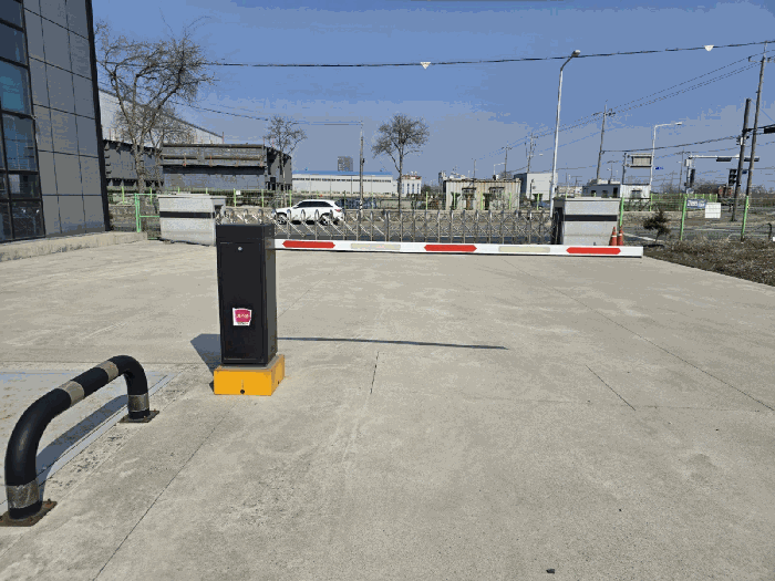 차량 출입통제 설비 전경