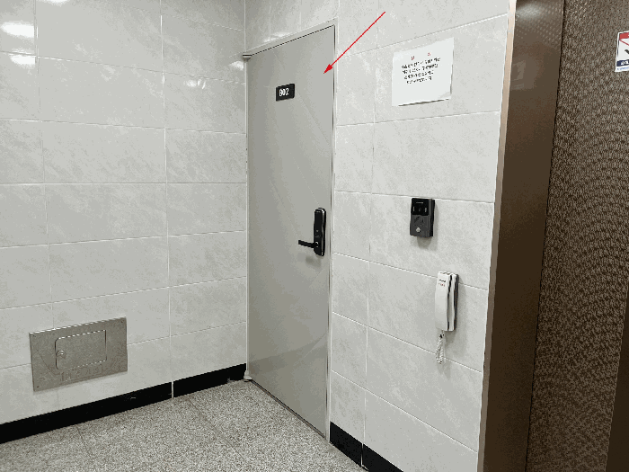 지하층 공동취사장 부분