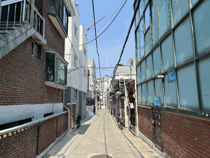 본건 주위 전경 - 남동측에서 촬영