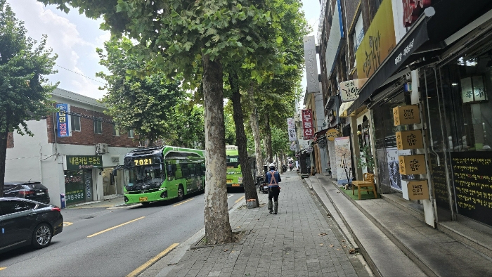 남동측 거북골로변