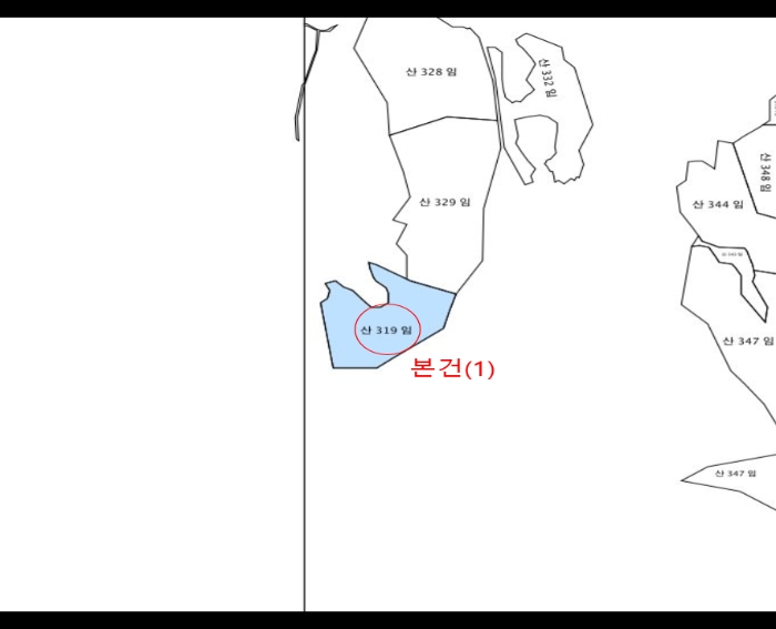 지적 및 건물개황도
