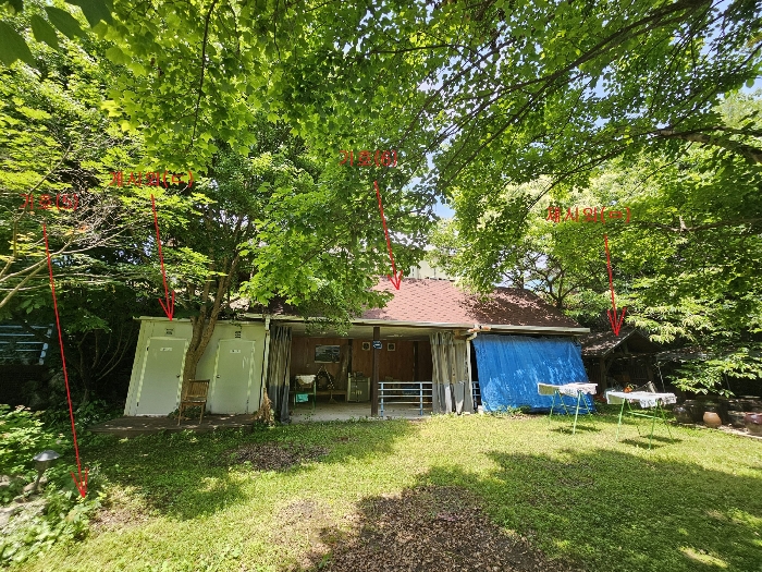 기호(5,6) 및 제시외 (ㄷ-창고),(ㅁ-창고) - 남측 촬영