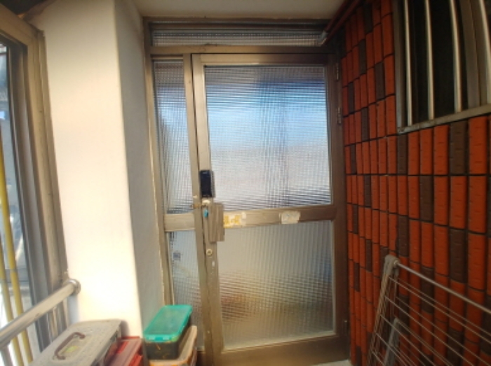 3층 시설물(폐문) 모습