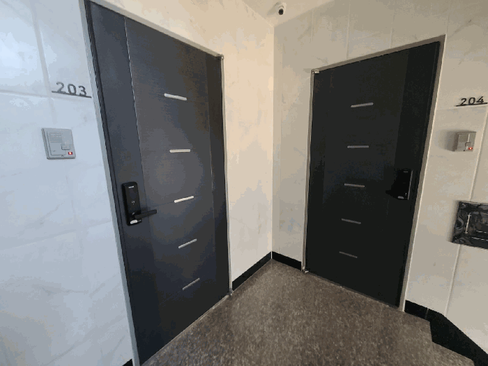 본건 건물 2층 복도 부분 전경