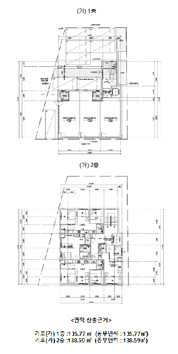 지적 및 건물개황도