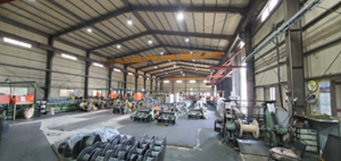 기호 3의 제시목록 단층공장 내부 전경