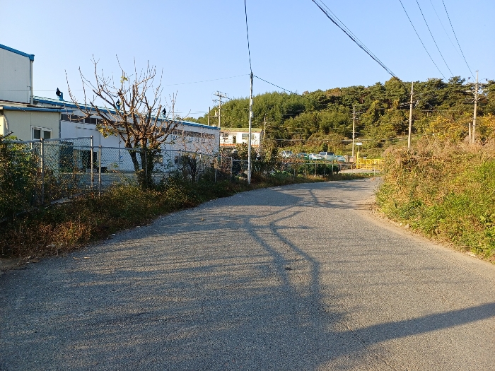 동측 도로 및 주변환경