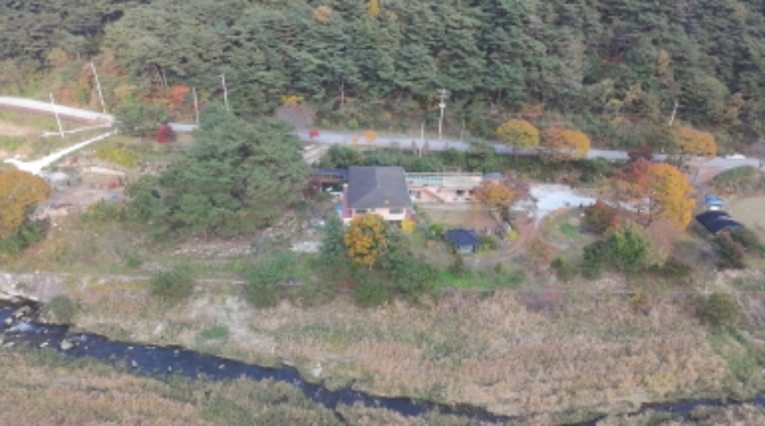 용산리 전체 전경