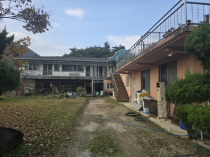 제시 된 건물 전면