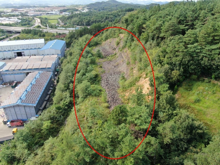 남동측→북서측 전경