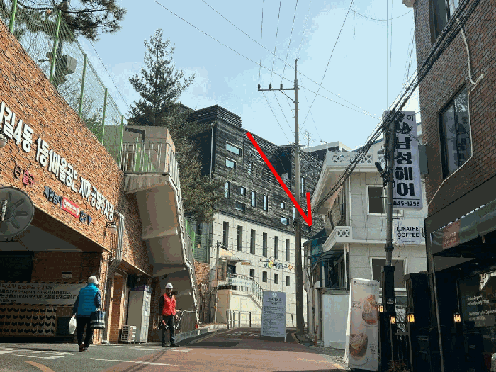 비교표준지(A) 전경