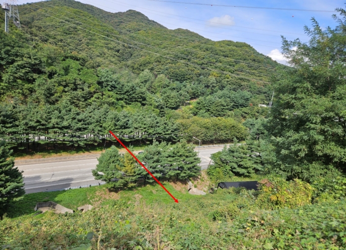 본건 전경(남서쪽에서 촬영)