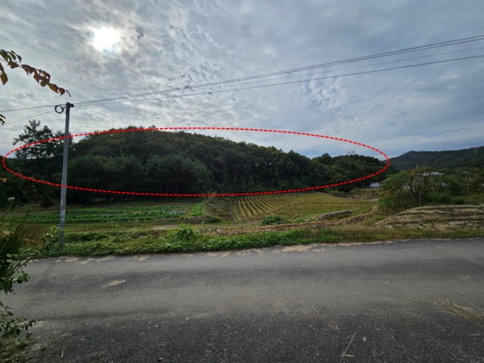 본건 전경(북동쪽에서 촬영)