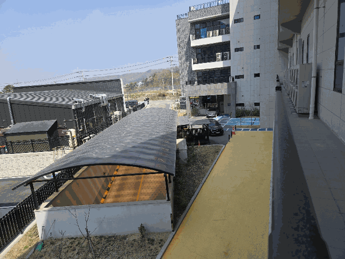 본건 대지권 목적 토지 서측 부위 모습