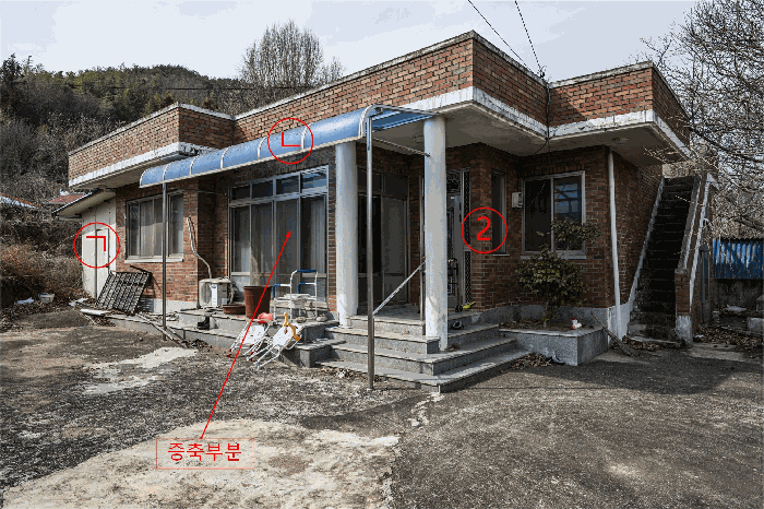 본건 건물, 제시외 건물 ㄱ), ㄴ)