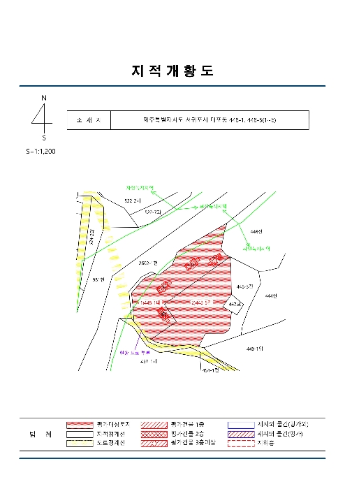 지적도(경매 디