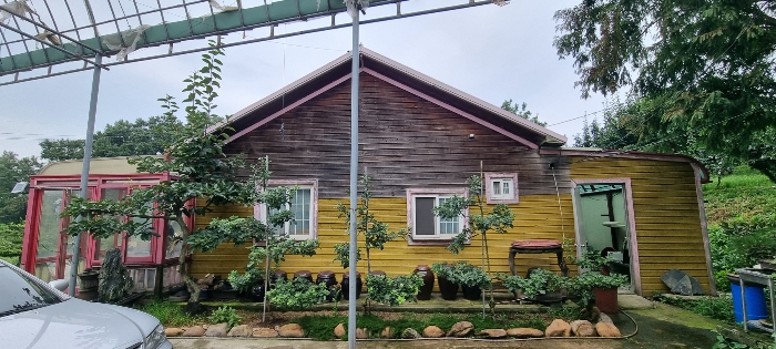 기호 나 건물(중간), 기호ㄱ(좌측) 및 기호 ㄴ(우측) 부합물