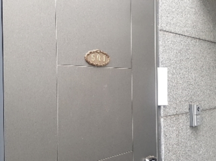 세대현관문(501호)