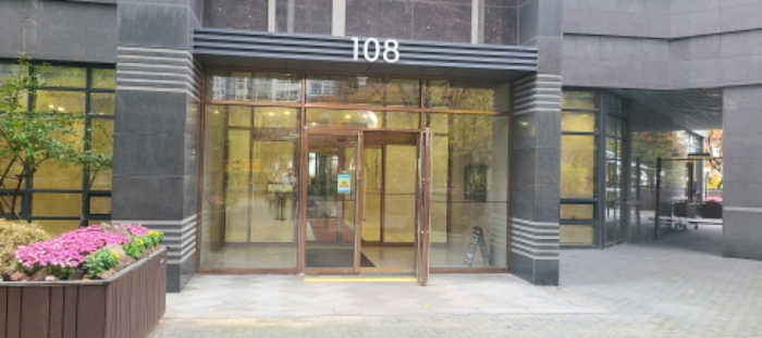 공동 출입구 전경