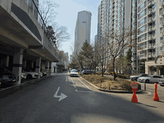 대상물건 단지 주위전경