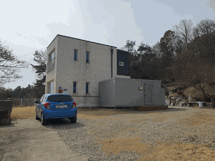 기호2, 기호6 전경 및 이동가능 창고