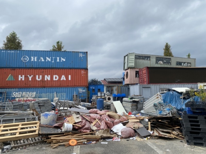 컨테이너, 건설자재