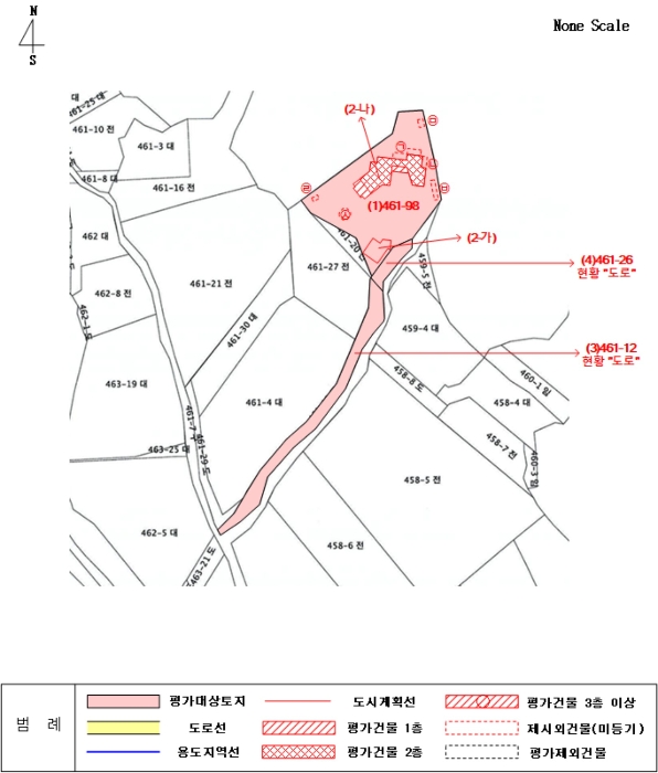 지적 및 건물개황도