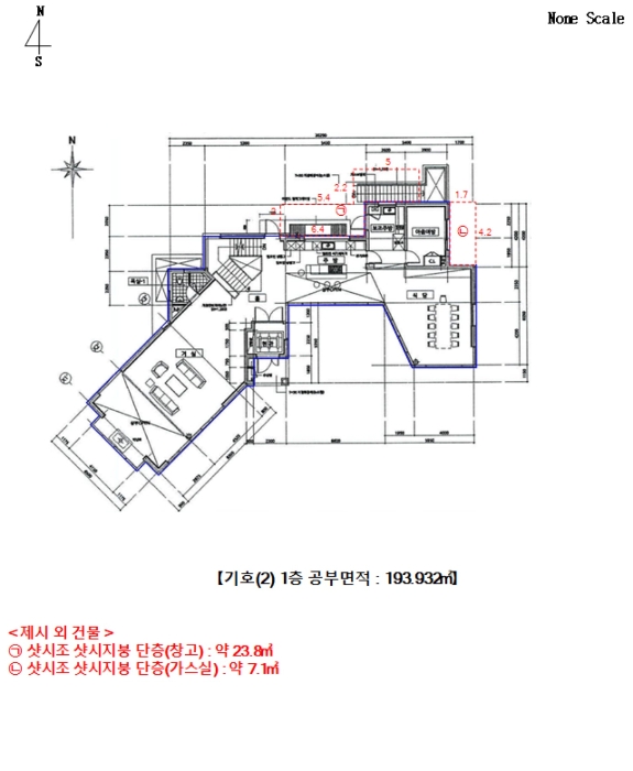 건물개황 및 내부구조도