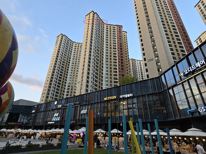 본건 전경 (남서측 인근)