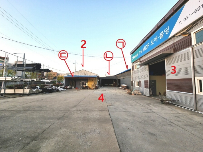 기호2,3 건물, 기호4 토지 및 제시외 건물 기호㉠-㉢