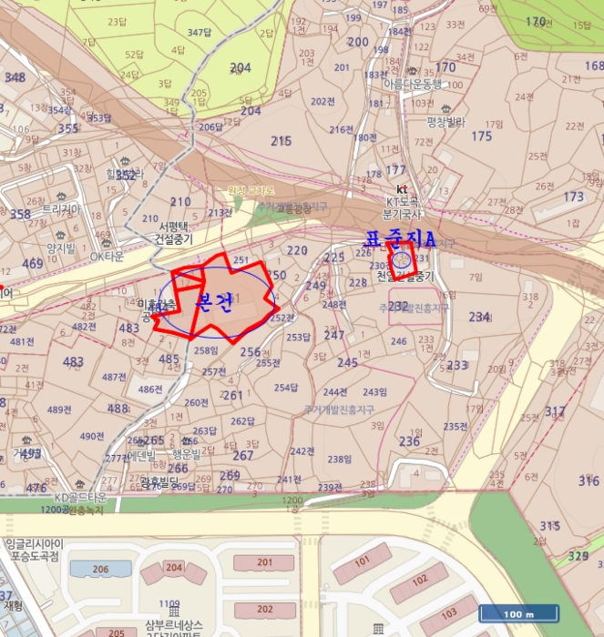 상세위치도(지번약도)