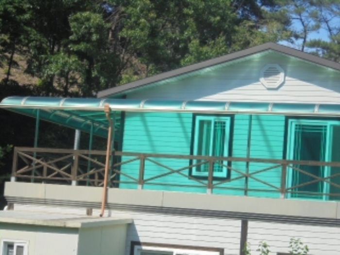 목적물 3번에 차양막(부합물)