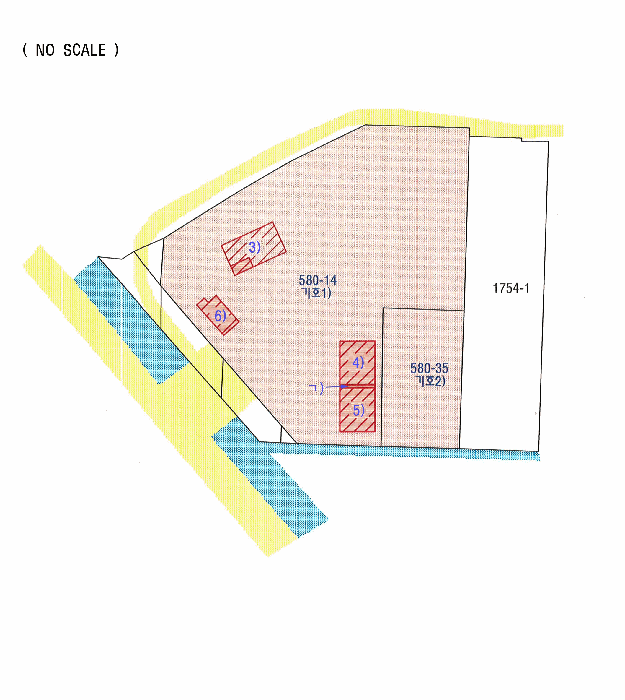 지적 및 건물개황도