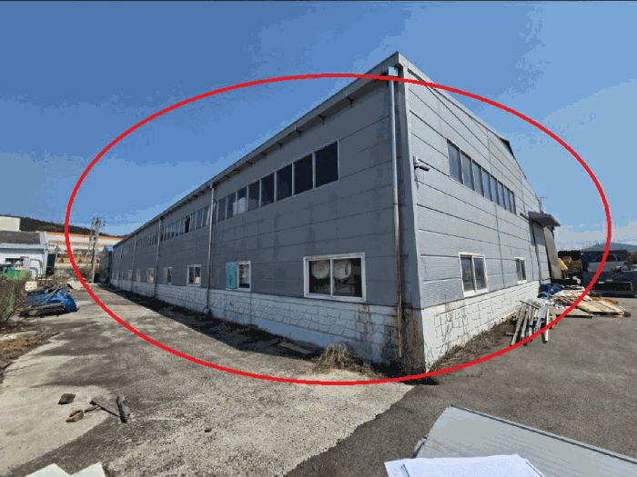 기호(3-나)건물 전경(후측면부에서 촬영)