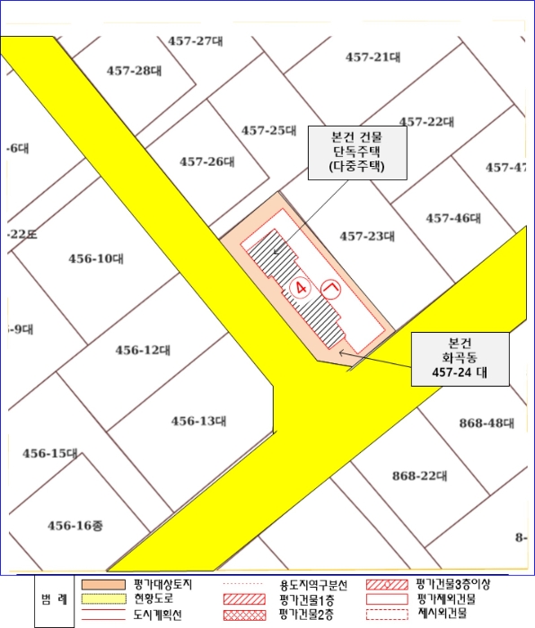 지 적 및 건 물 개 황 도