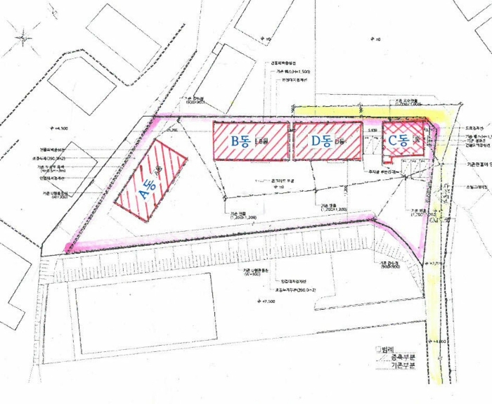 지적 및 건물개황도