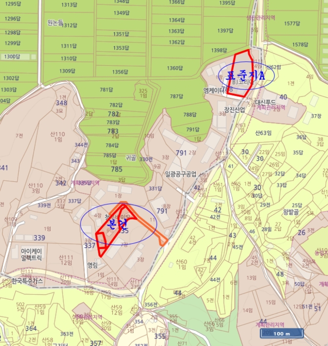 상세위치도(지번약도)