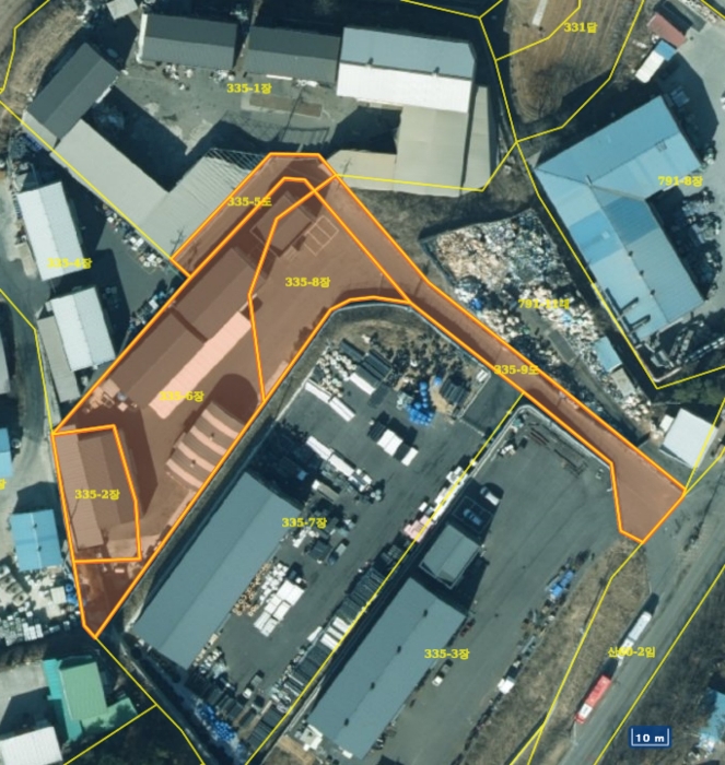 상세위치도(항공도면)