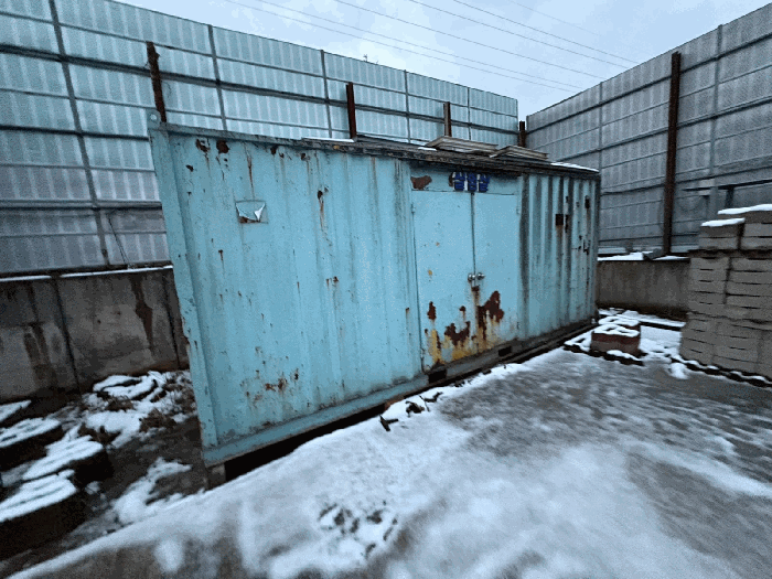 일련번호 1) 지상 컨테이너 1동