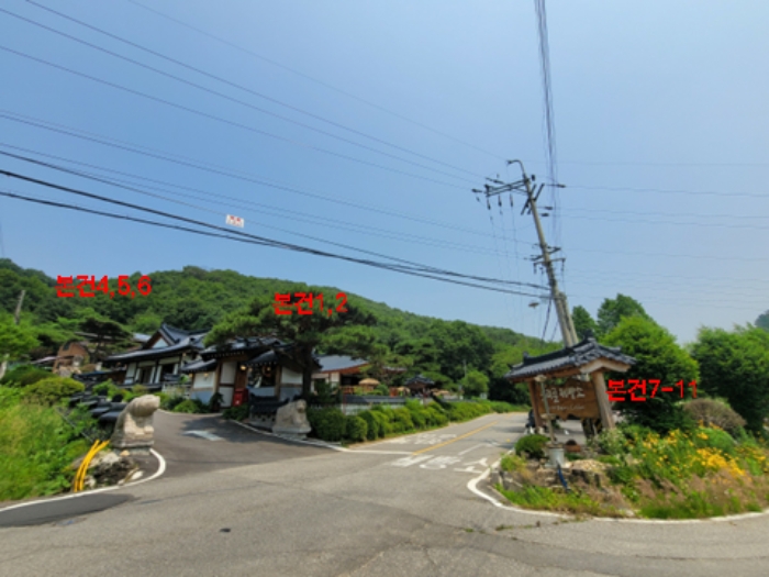 본건전경(남측에서 촬영)